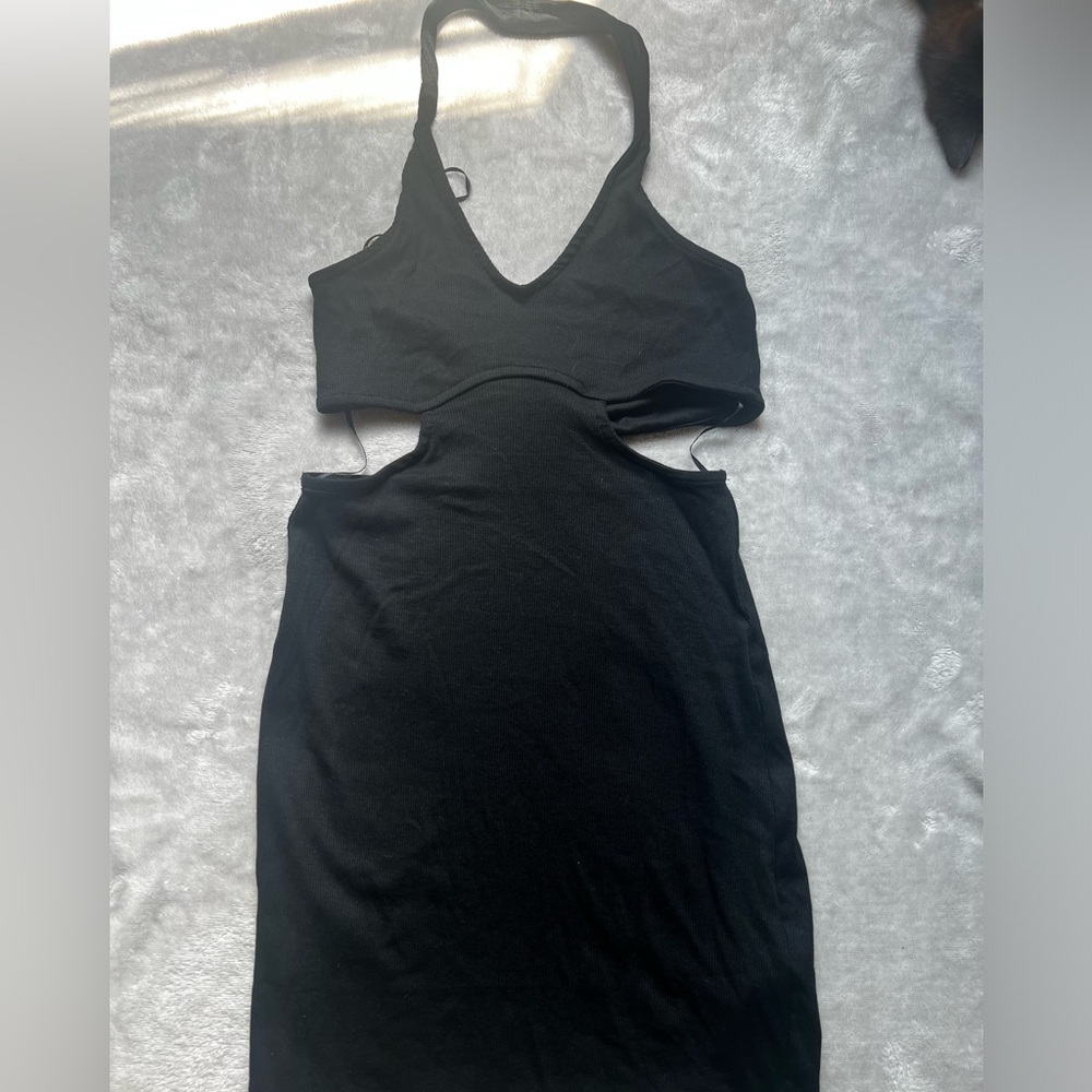 terranova halter mini dress
